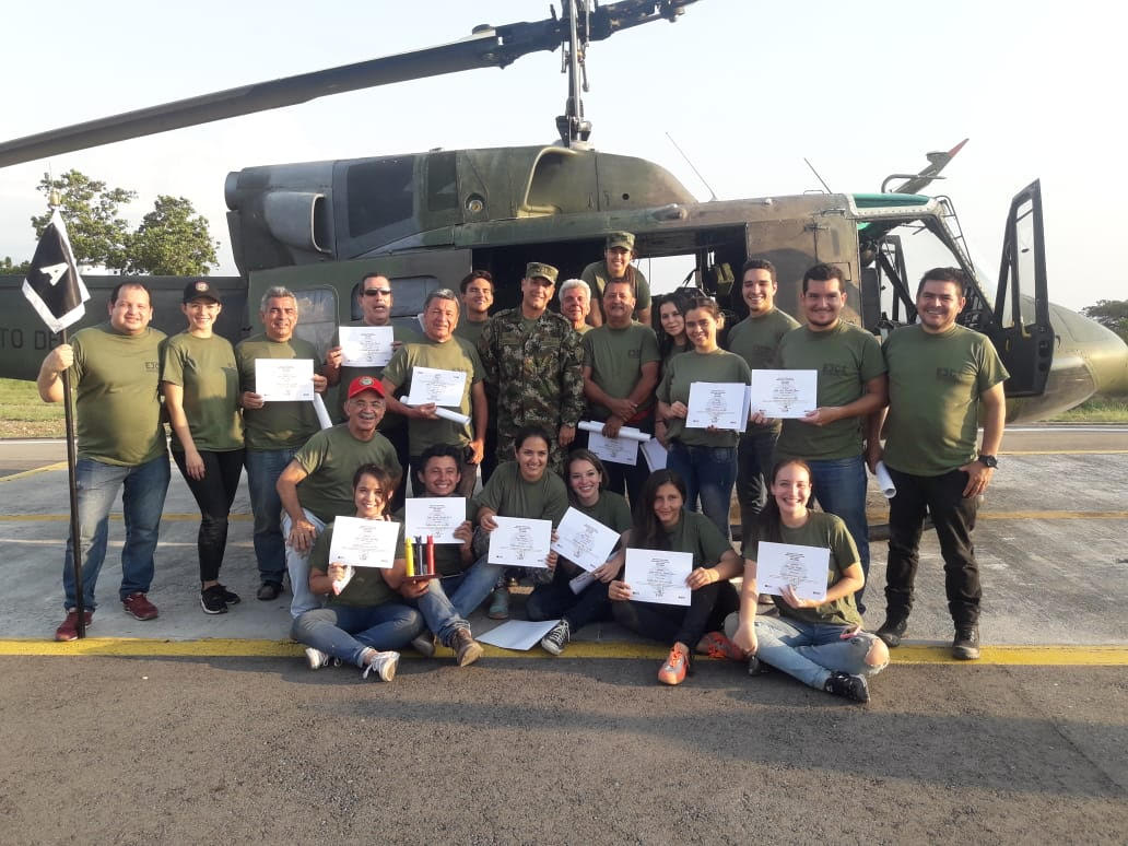 Periodistas que hicieron parte de la actividad.